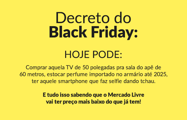 Decreto Black Friday
