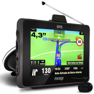 GPS com Câmera de Ré
