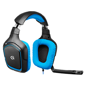 Headset Para Jogos Com Som Surround Logitech G430